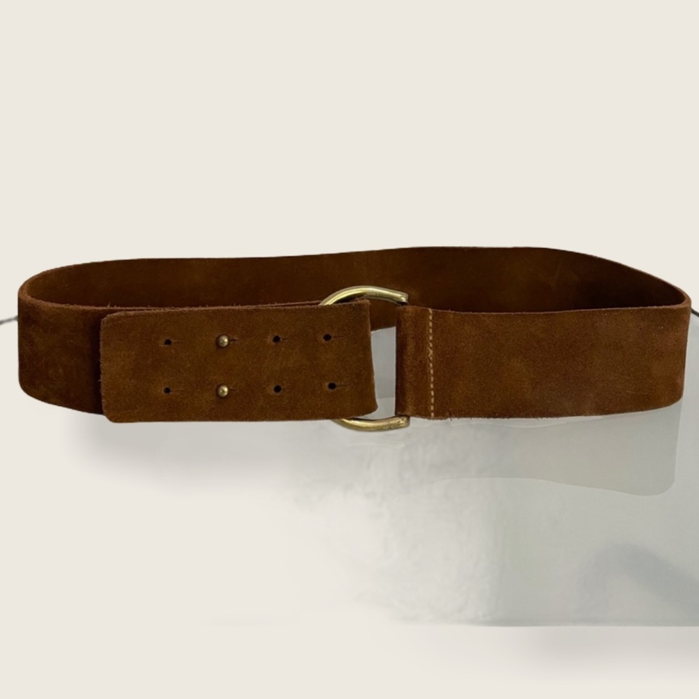 Gap brown suede belt size S